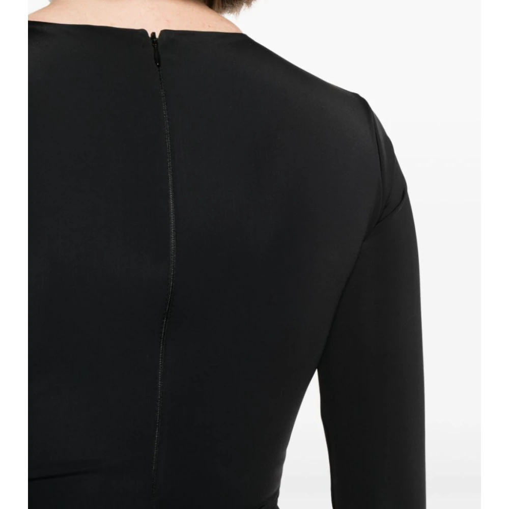 Entire Studios LS Bodysuit in Zwart Black Dames