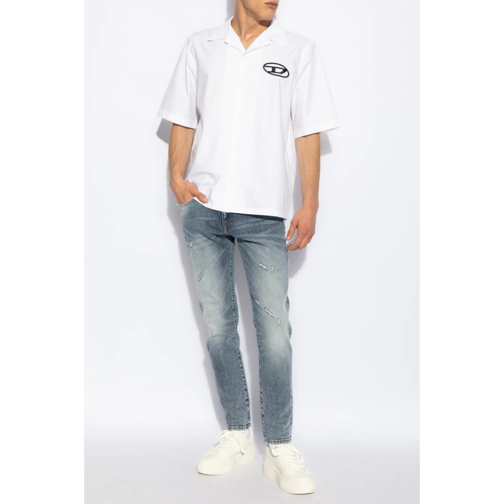 Diesel Shirt `S-Mac-C` White Heren