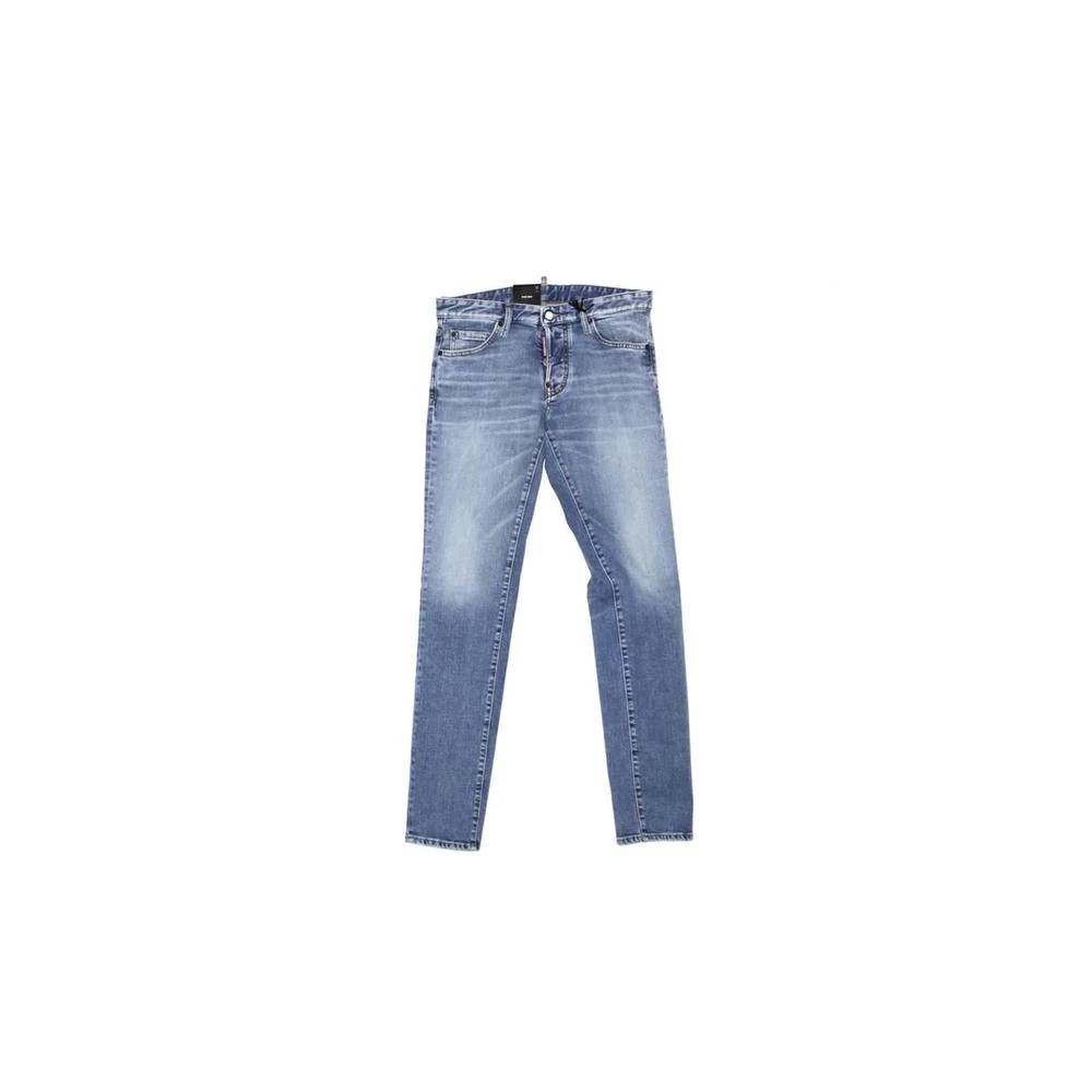 Dsquared2 Blue Slim Fit Jeans, Male, Xs, Cool Guy Slim Fit Jeans