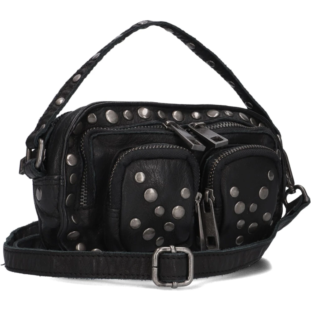 Núnoo Helena Rivet Schoudertas Black Dames