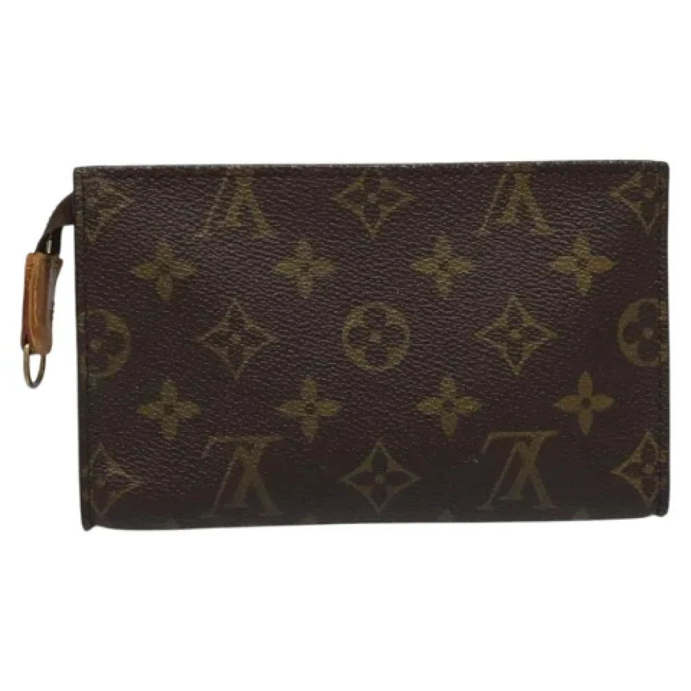Louis Vuitton Vintage Pre-owned Canvas pouches Brown Dames
