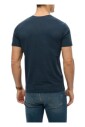tee-detendu-brode-marine