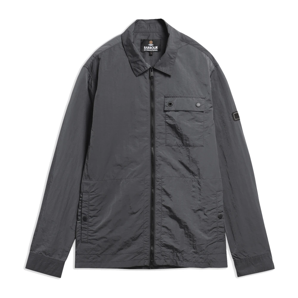 Barbour International Inline Overshirt Asphalt - M - Image 2
