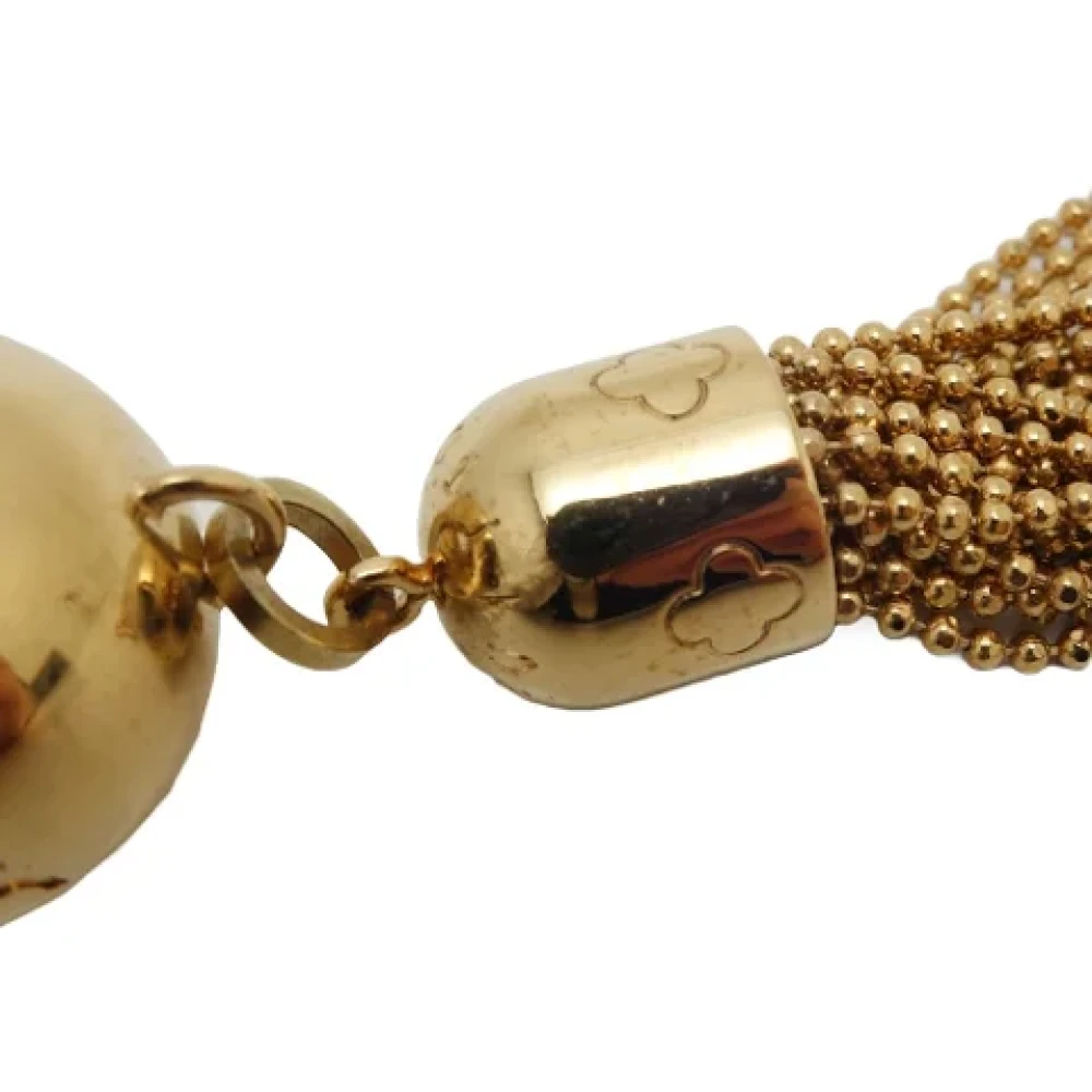 Louis Vuitton Vintage Pre-owned Metal key-holders Yellow Dames
