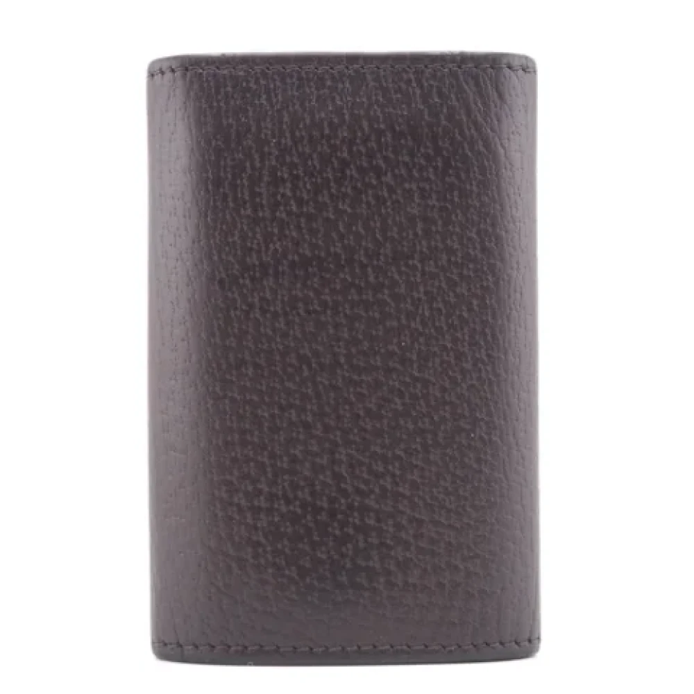 Gucci Vintage Pre-owned Canvas key-holders Brown Dames