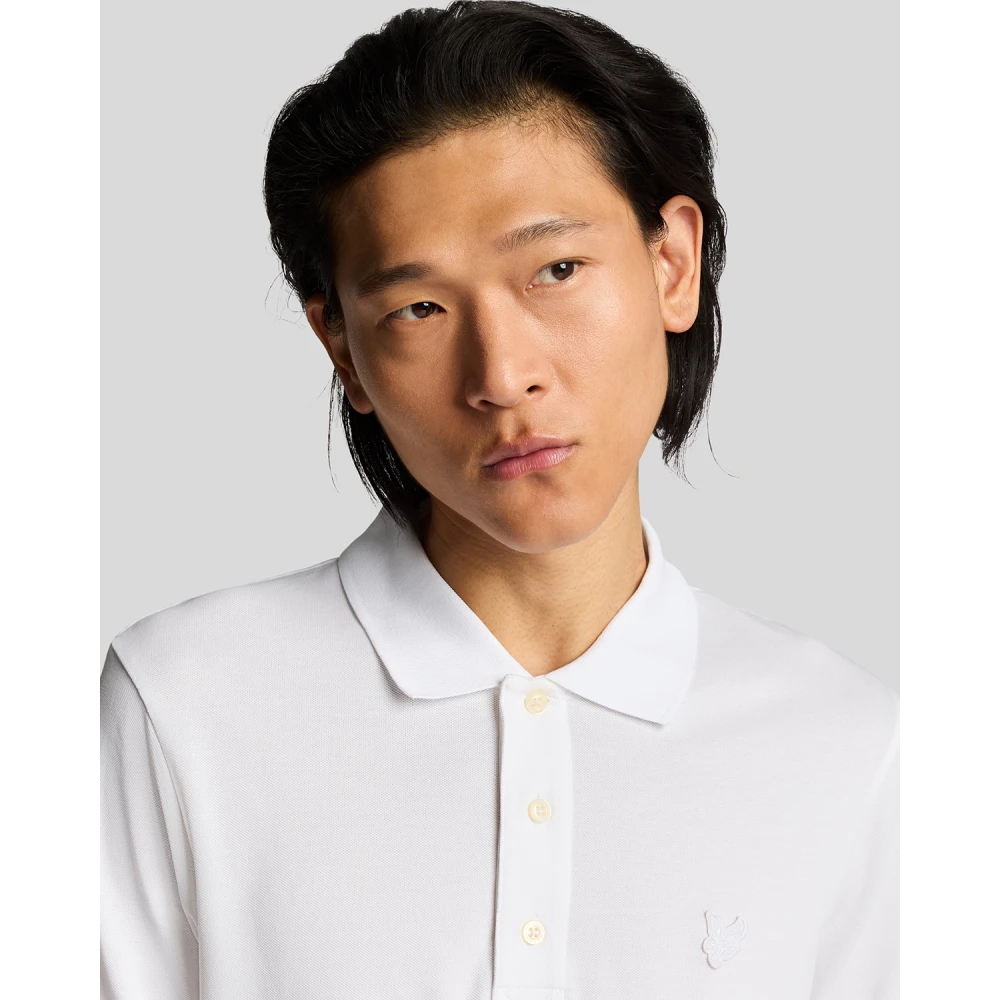 Lyle & Scott SS Polo Shirts Superfine Polo Shirt Blue Heren
