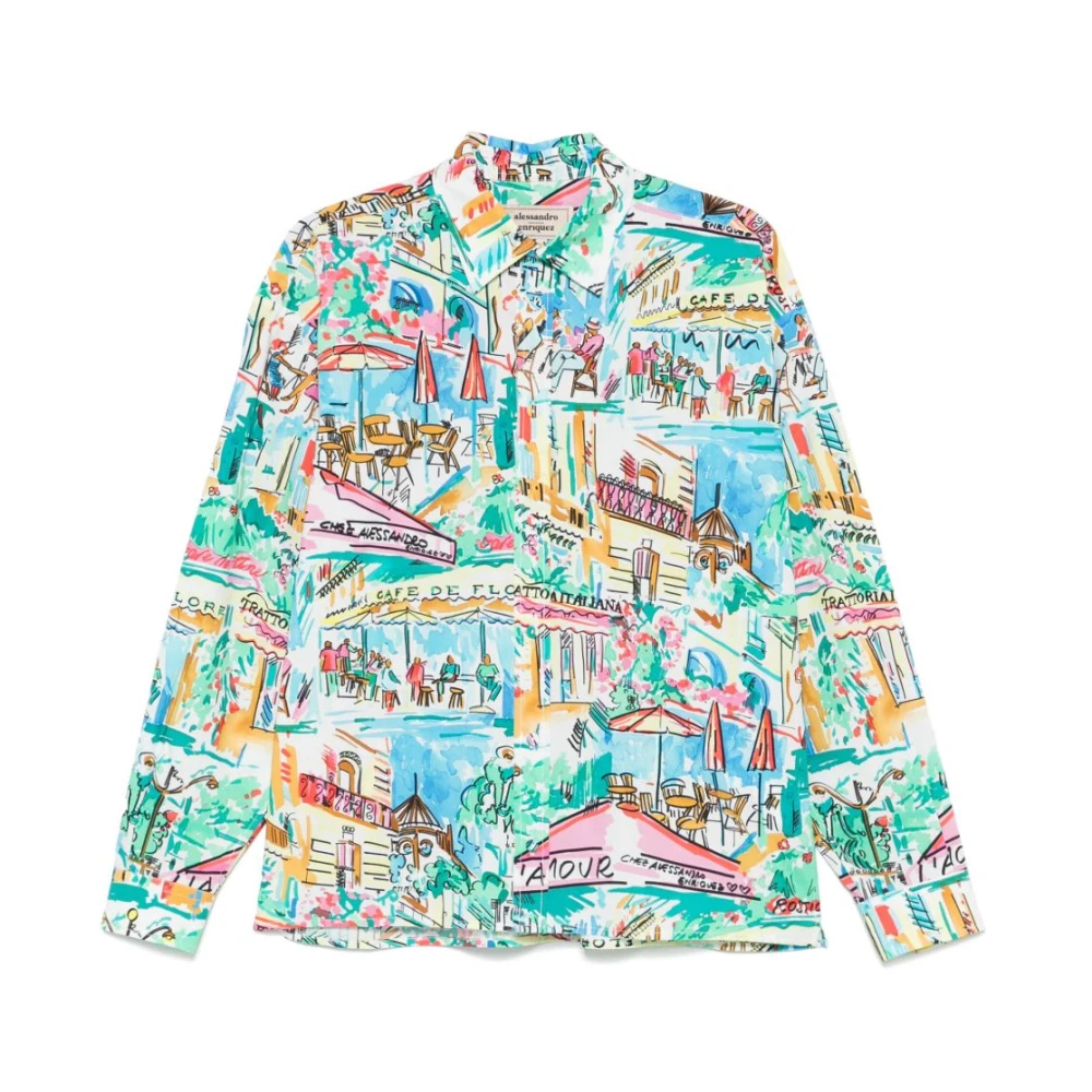Blouses & Shirts > Shirts - - Alessandro Enriquez - Modalova