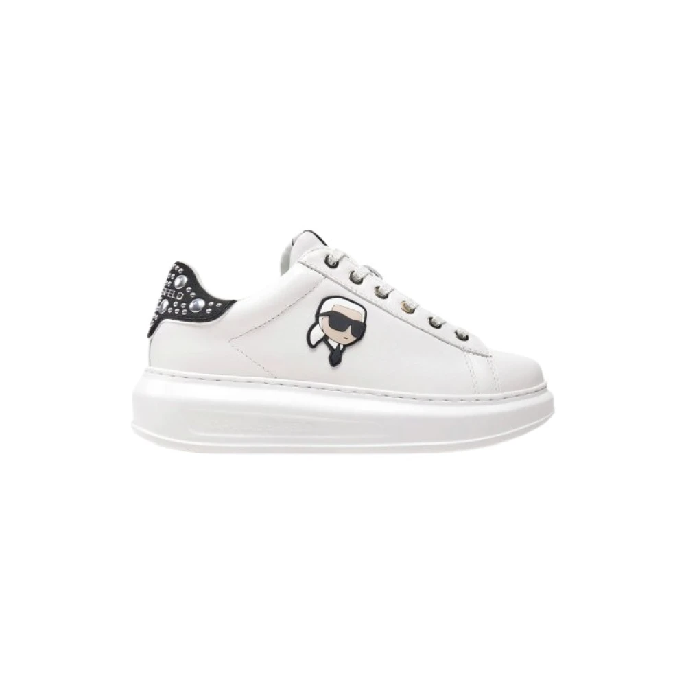 Karl Lagerfeld Kapri NFT Mirror Studs Lo Dames Schoenen Wit
