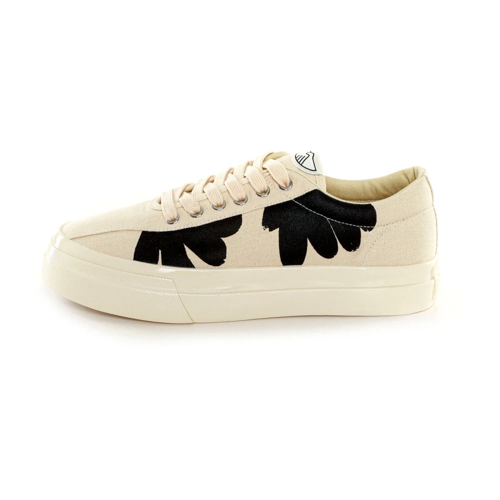 S.w.c. Stepney Workers Club Shroom Hands Print Sneaker Heren Schoenen Beige