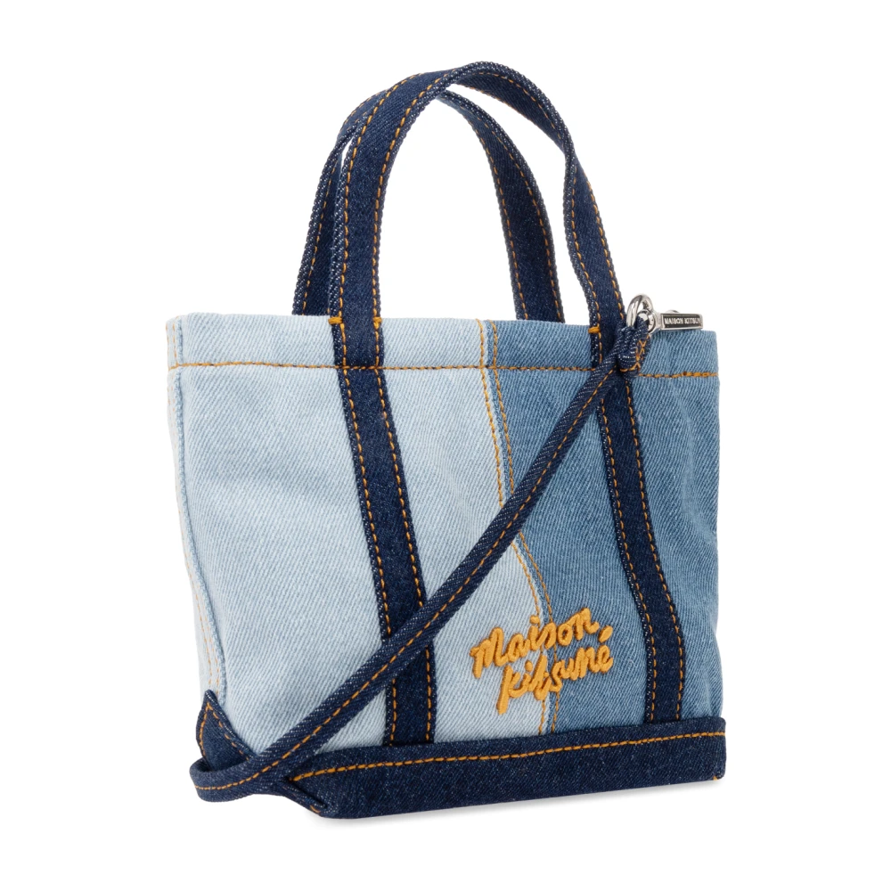 Maison Kitsuné Handtas Blue Dames
