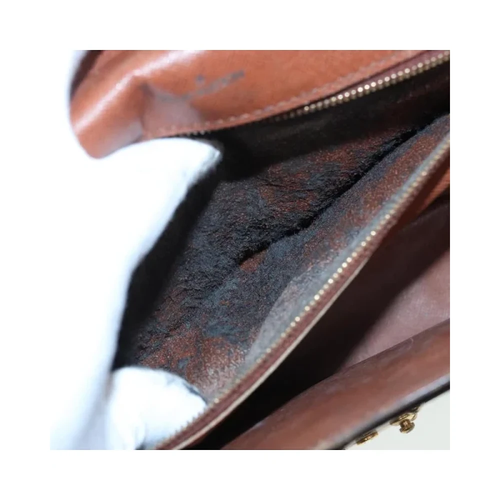 Louis Vuitton Vintage Pre-owned Canvas handbags Black Dames