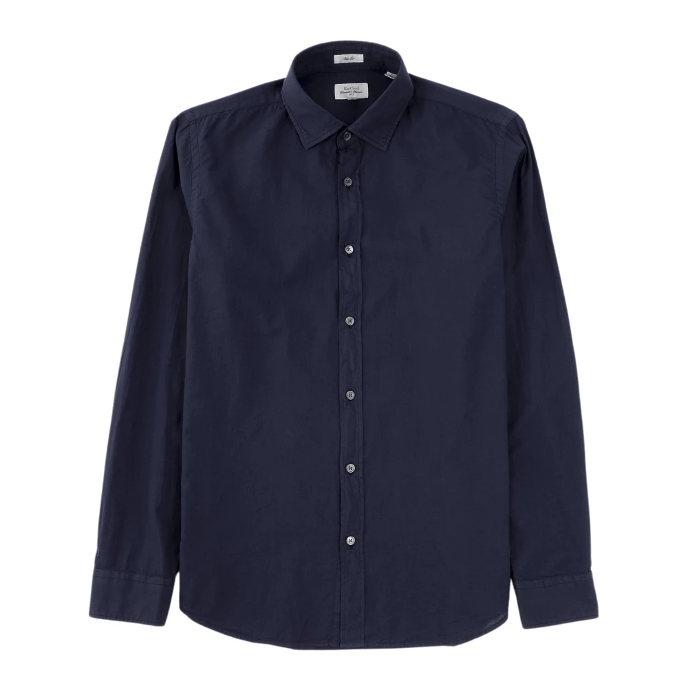 Hartford Zomeroverhemd met slim fit Blue Heren