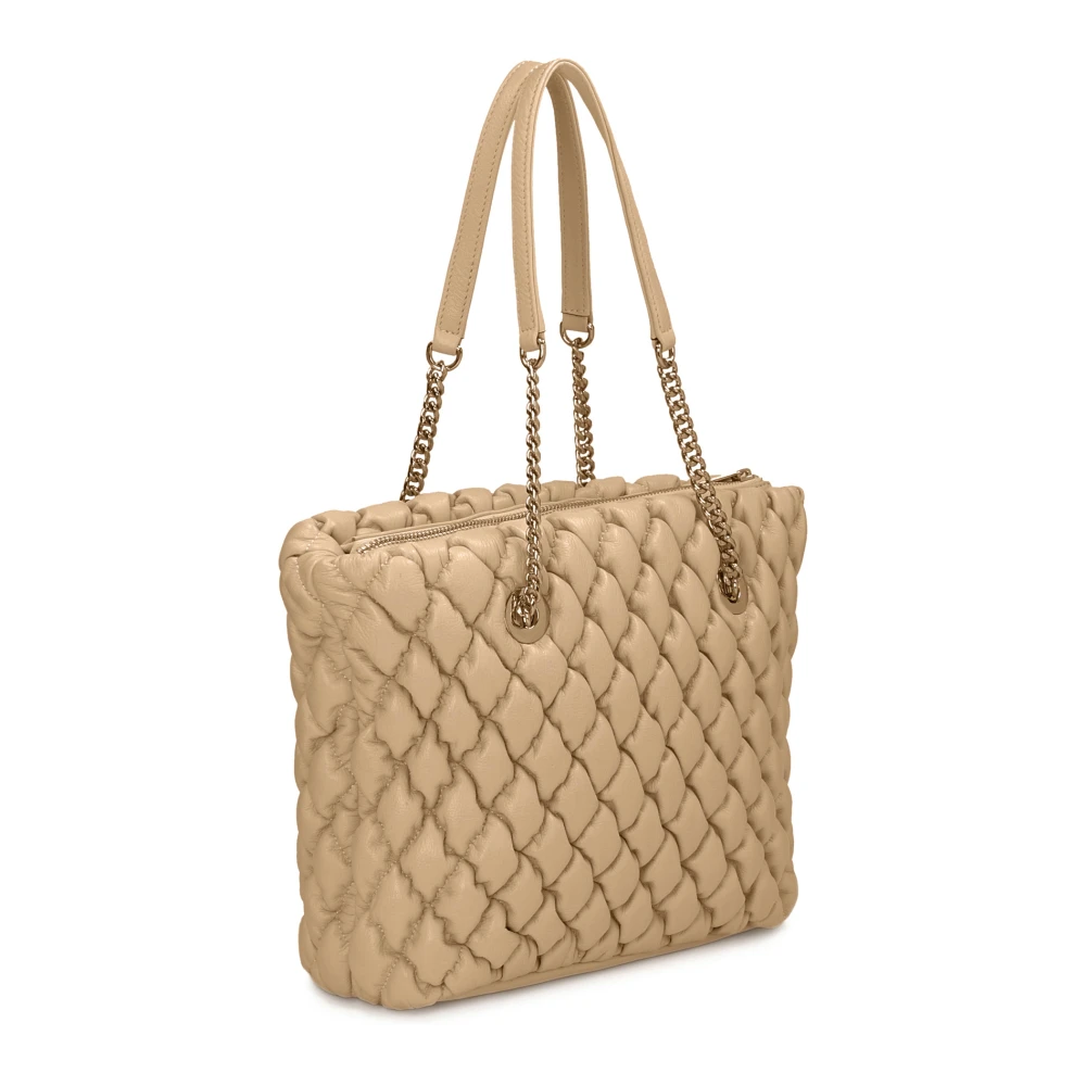 Kazar Zachte gevoerde tas met een afneembare hanger Beige Dames