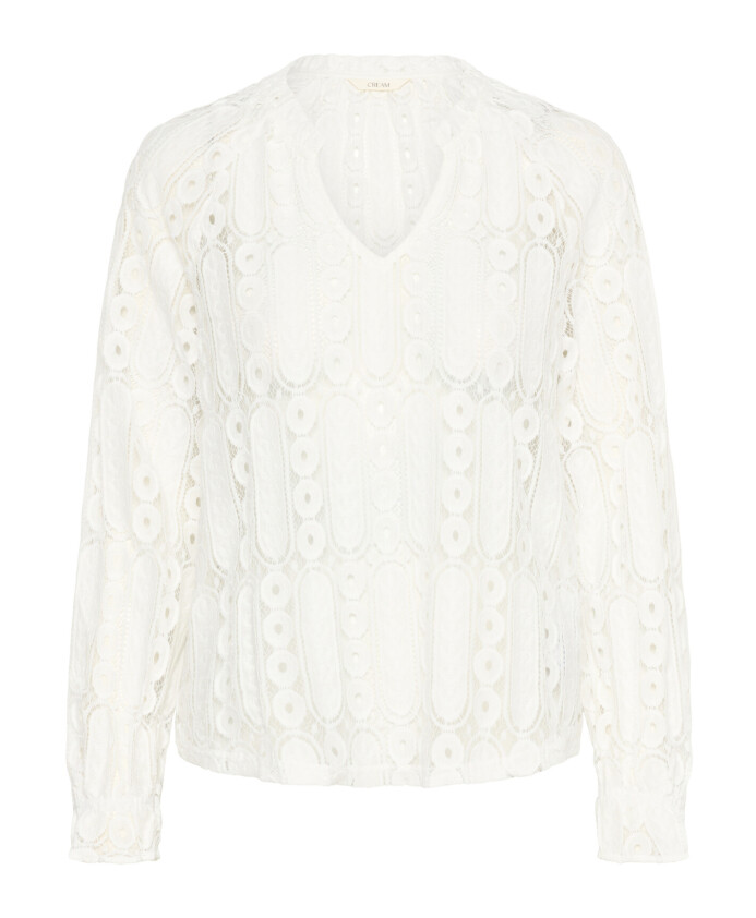 v-neck-lace-blouse-snow-white