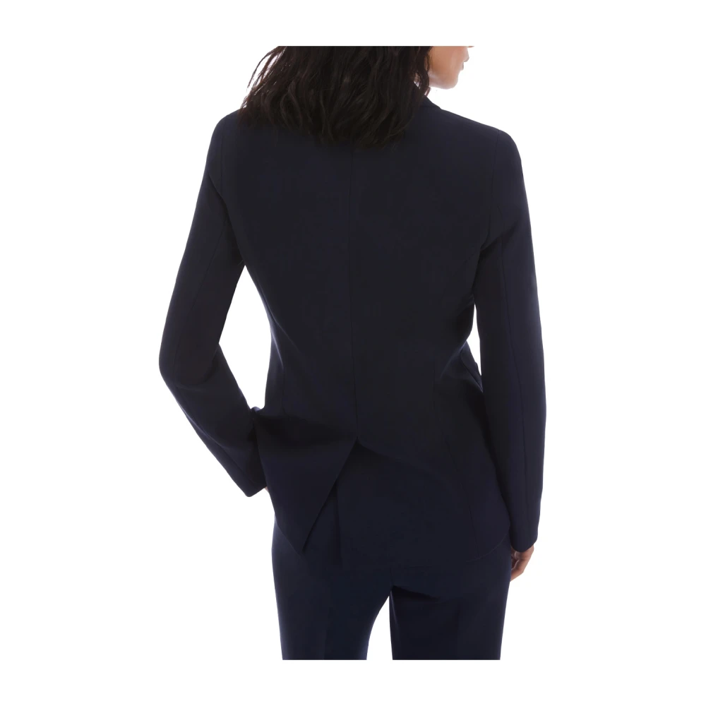 Pennyblack Polyester blazer met slanke pasvorm Blue Dames