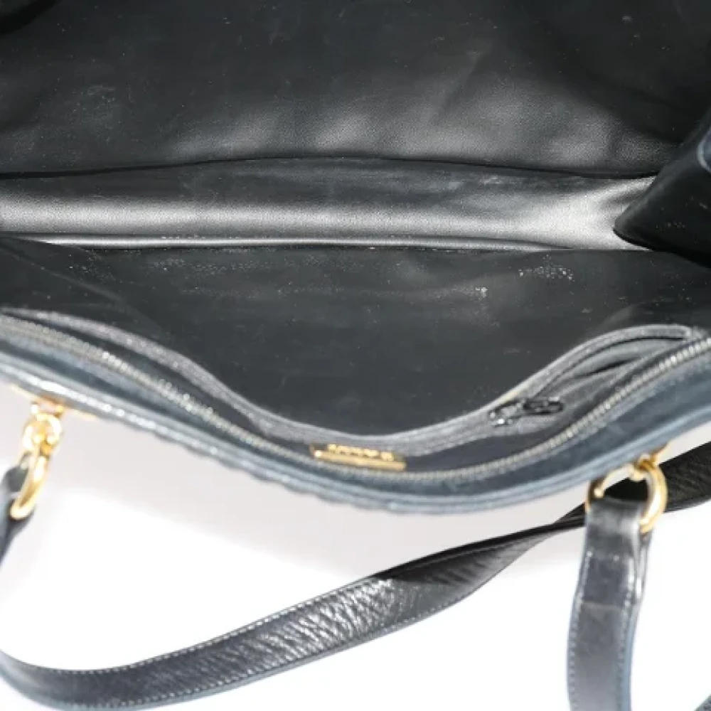 Bally Pre-owned Leather shoulder-bags Black Dames