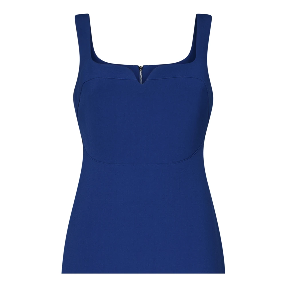 Victoria Beckham Midi Dresses Blue Dames
