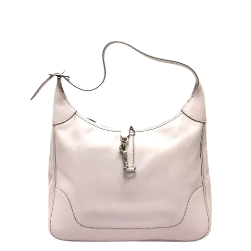 Hermès Vintage Pre-owned Leather shoulder-bags Pink Dames