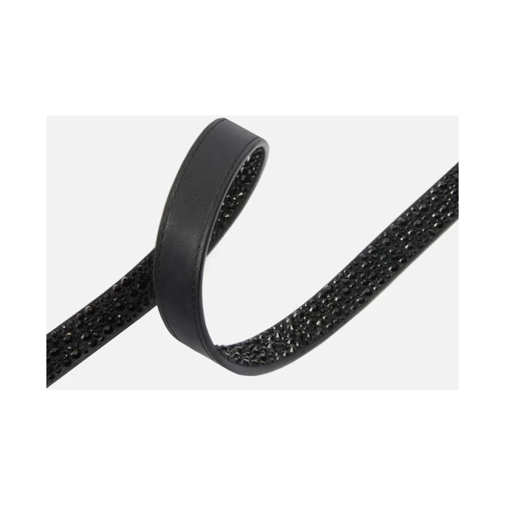 pinko Love Berry H2 Zwart Leren Riem Black Dames