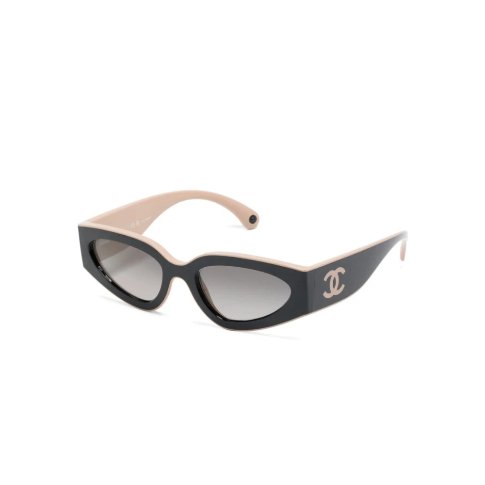 Chanel Women's Black Sunglasses - Sunglasses - 54 Mm - Accessories