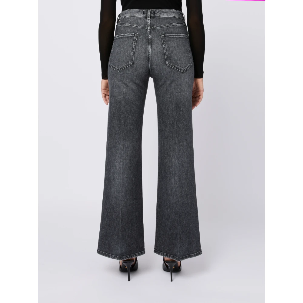 Seventy Grijze Katoenen Jeans Aw24 Gray Dames