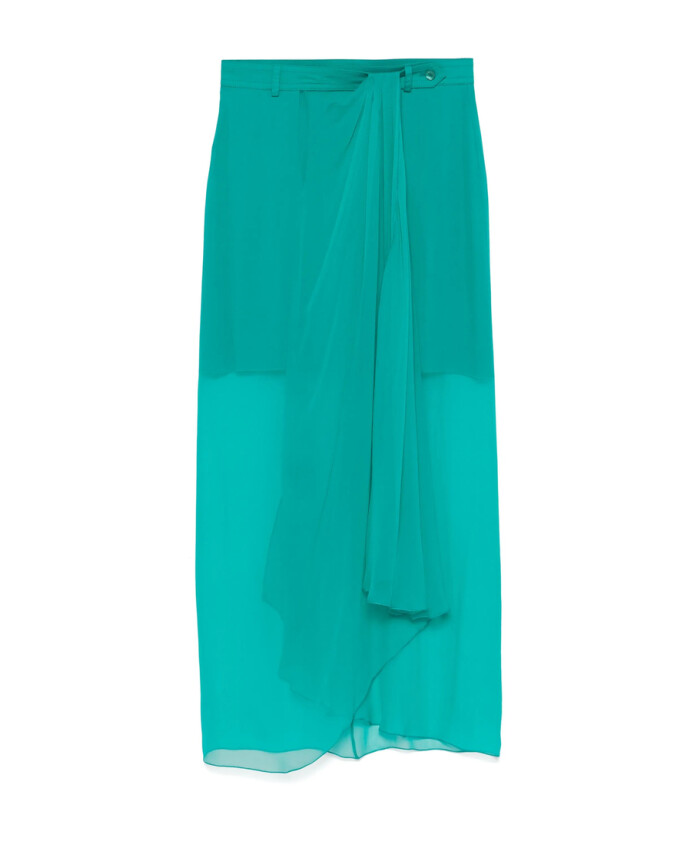 teal-green-side-button-skirt