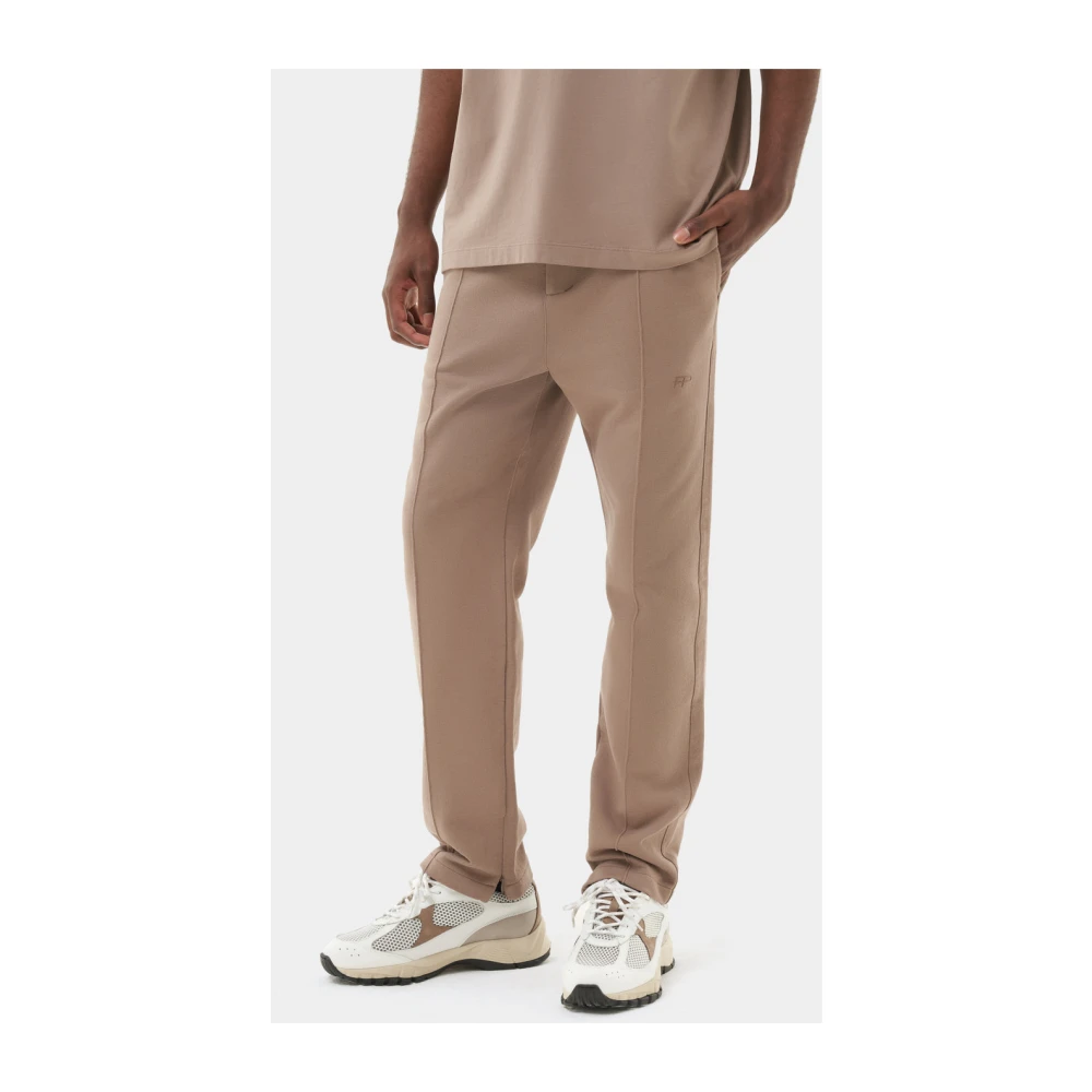 Filling Pieces Pants Core Link Fossil Brown Heren