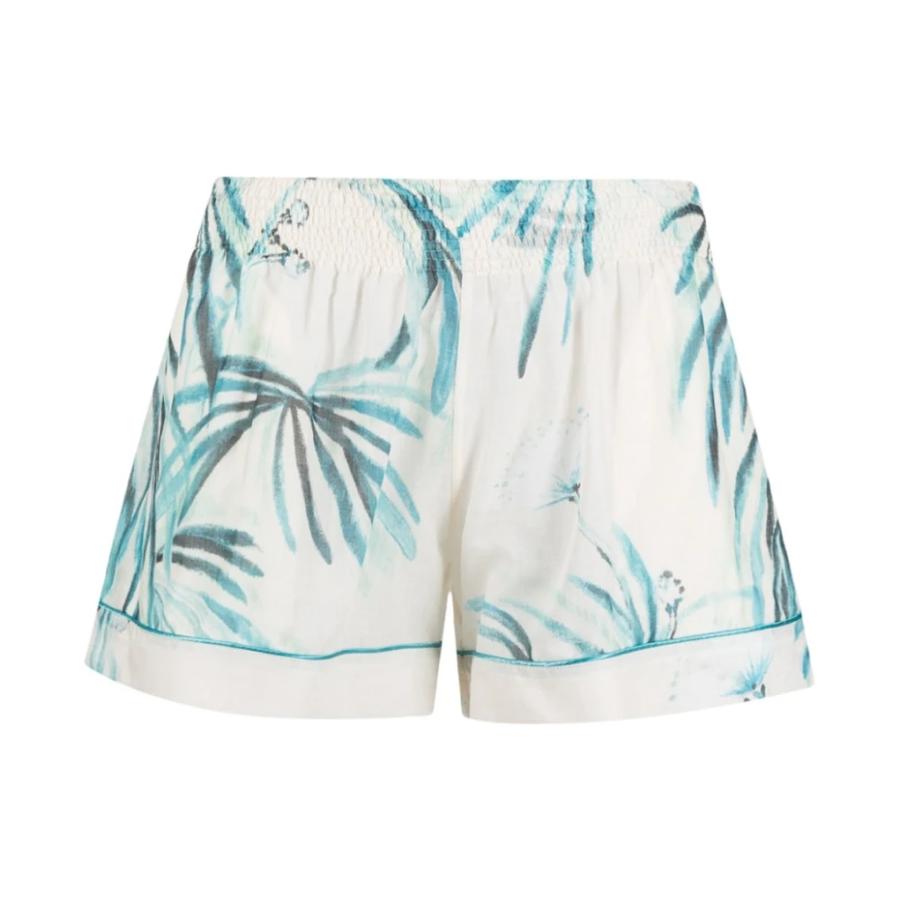 F.r.s For Restless Sleepers Witte Palazzo Shorts White Dames
