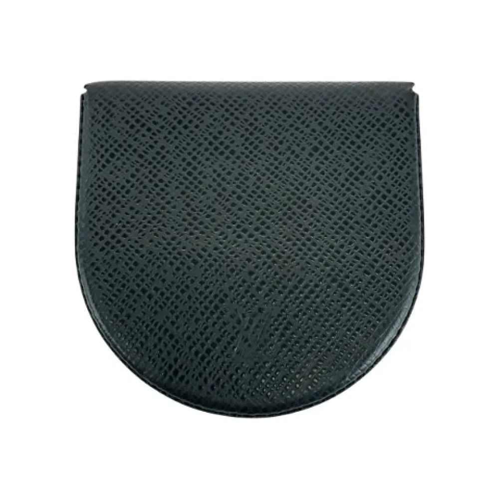 Louis Vuitton Vintage Pre-owned Leather wallets Black Dames