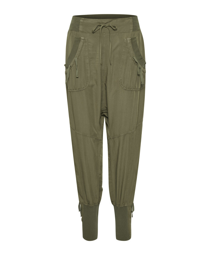 khaki-elastische-taille-broek