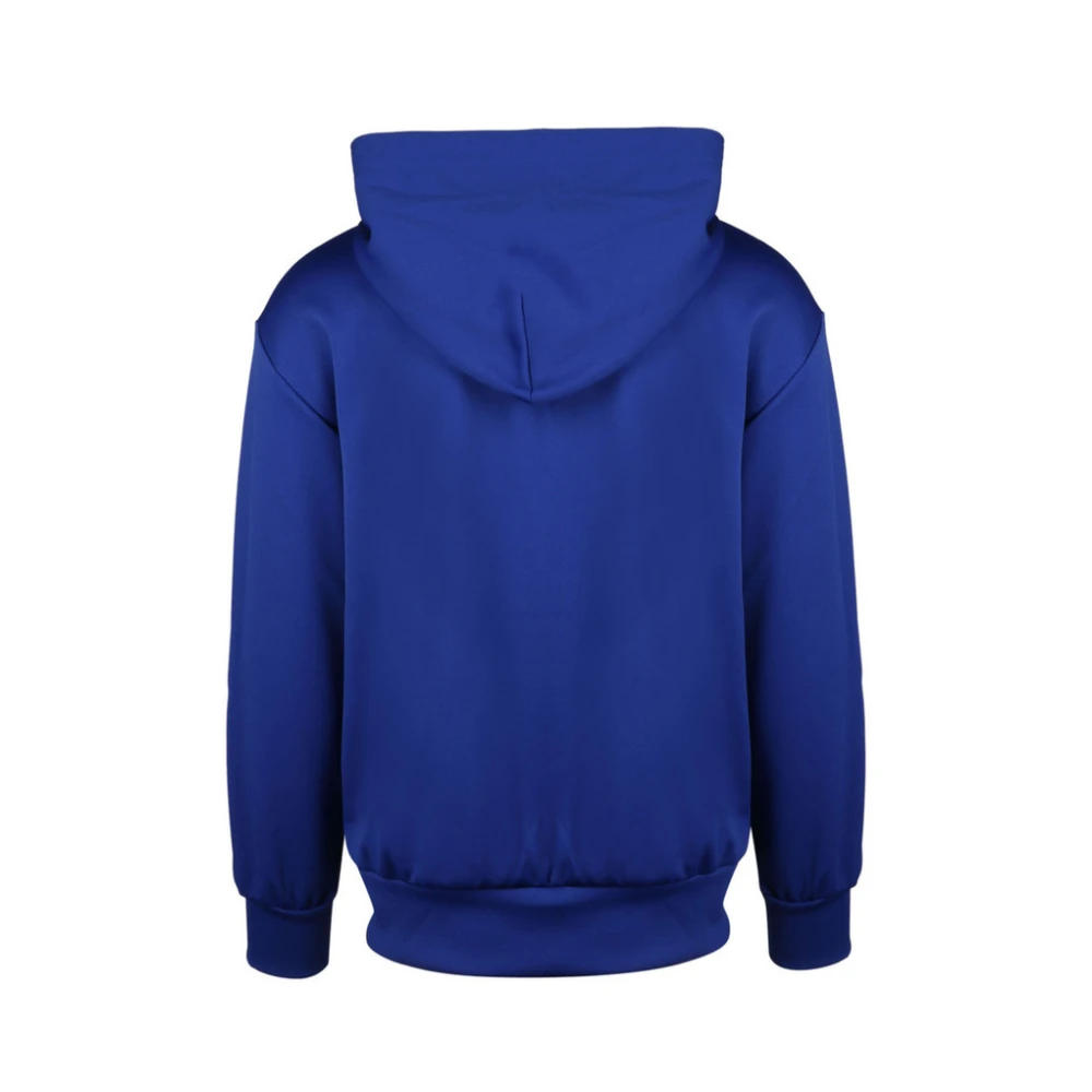 Comme des Garçons Play Hart Applicatie Hoodie Blue Heren
