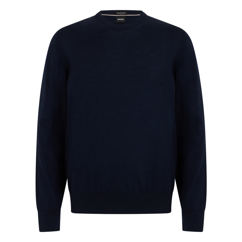 Boss Uomo Blu - Maglione H-Leno - Knitwear - M