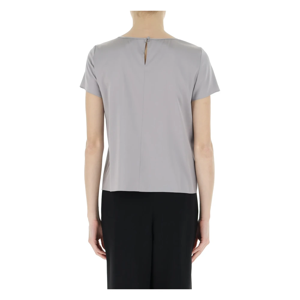 Emporio Armani Grijze Herenjassen Gray Dames