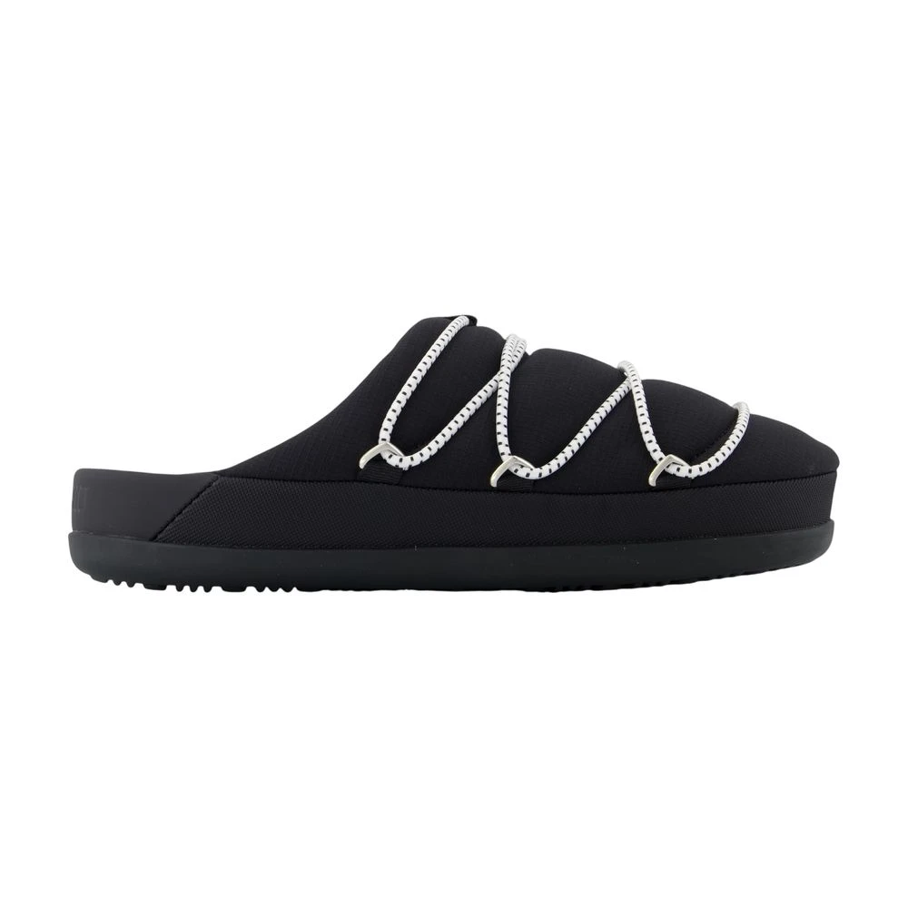 Moon Boot Women's Black Slippers, 8 Uk, Mules