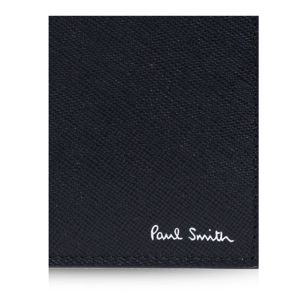 Paul Smith Portemonnee met logo Black Heren