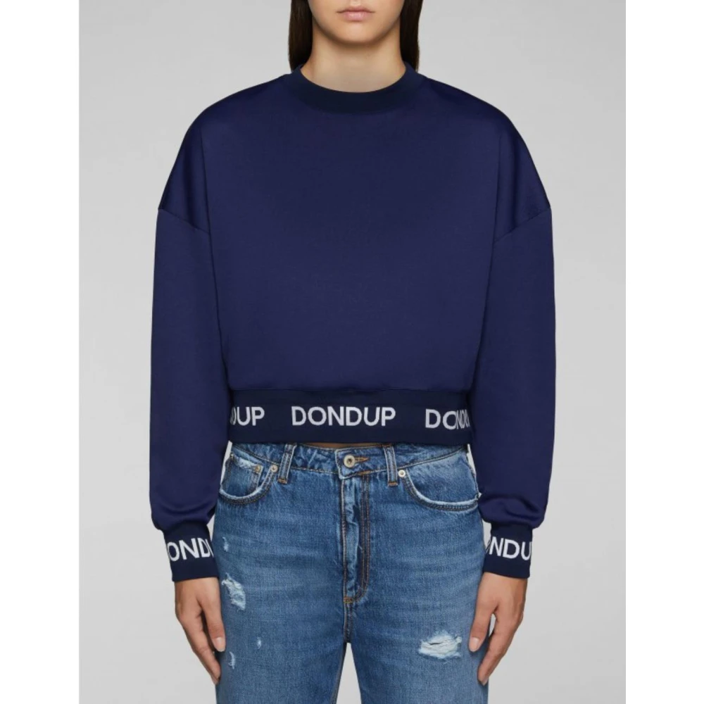 Dondup Stijlvolle Sweater Blue Dames