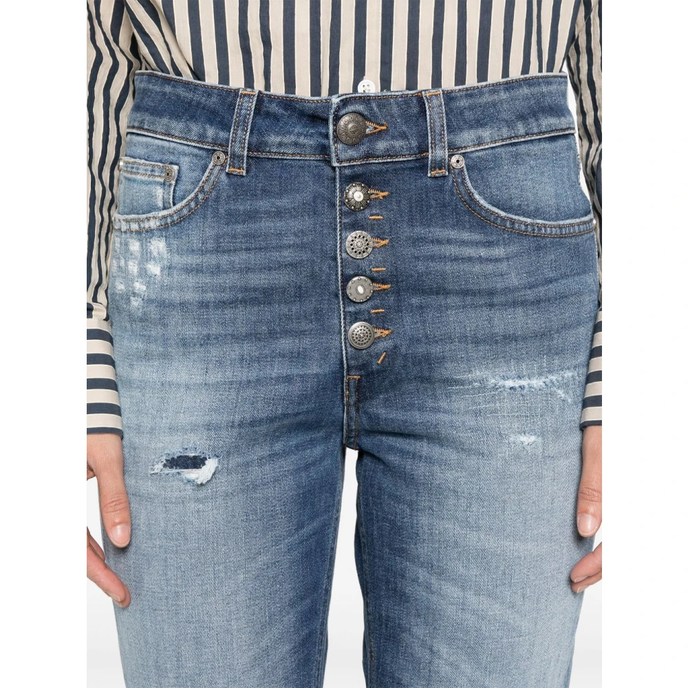 Dondup Blauwe Jeans voor Vrouwen Blue Dames
