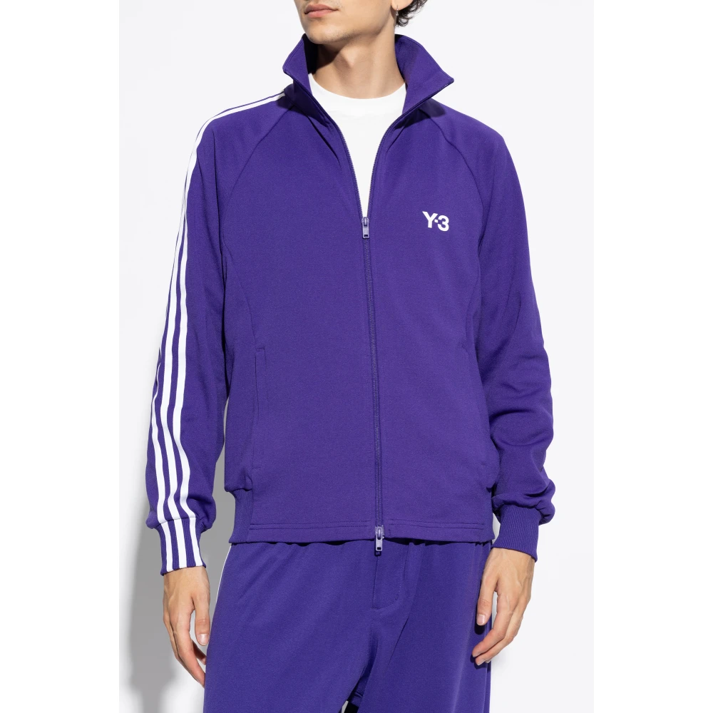 Y-3 Sweatshirt met kraag Purple Heren