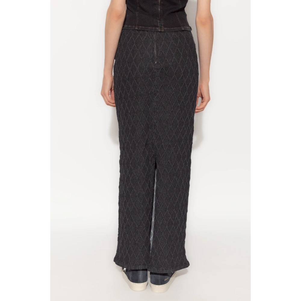 Gestuz Rozeringz Denim Rok Black Dames