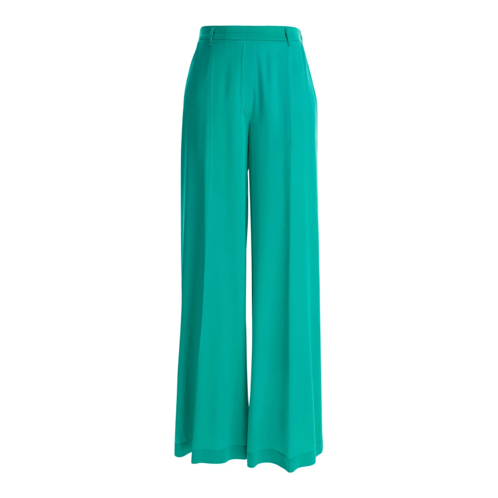 Forte Wide Trousers Green Dames
