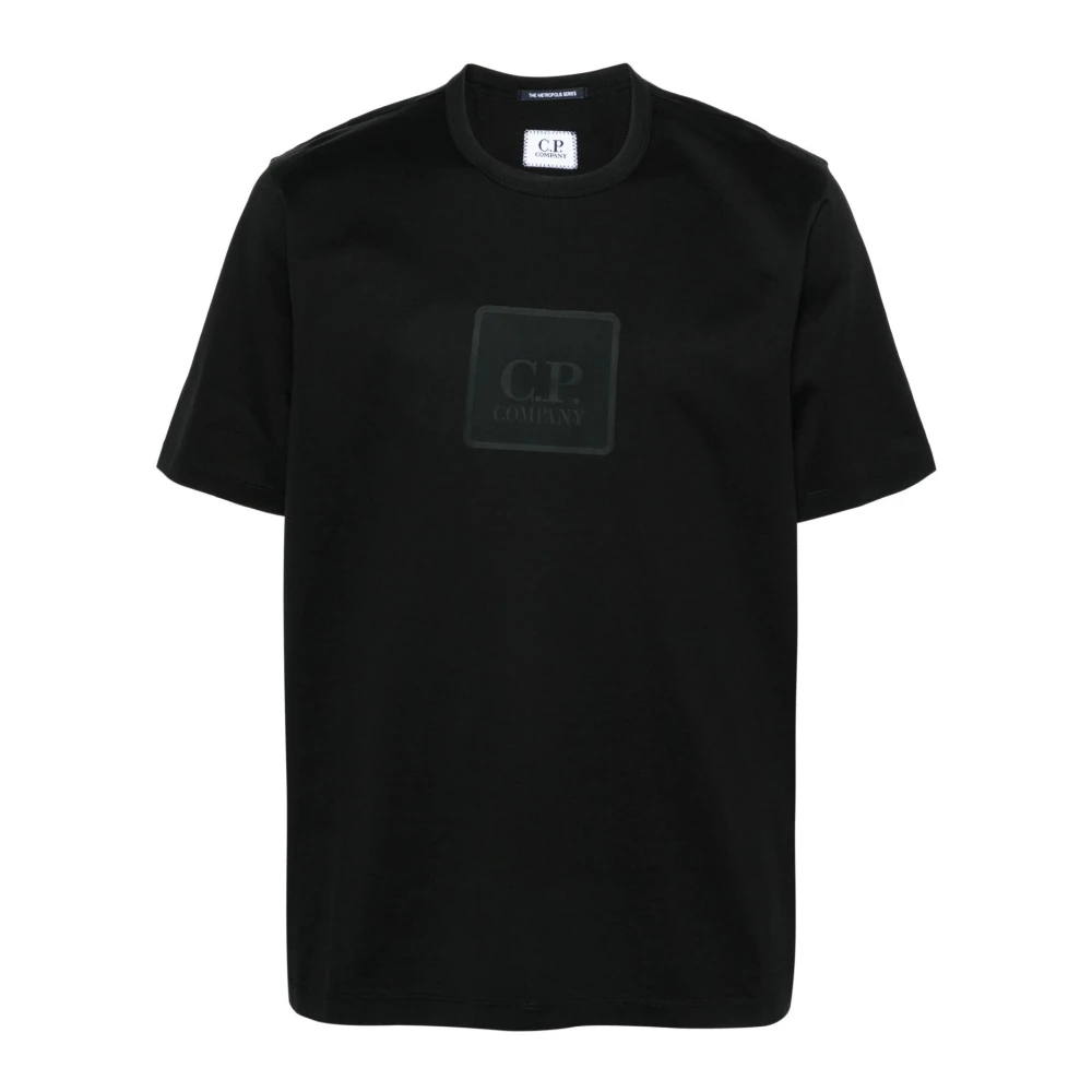 C.P. Company Metropolis Zwart Logo T-Shirt Black Heren