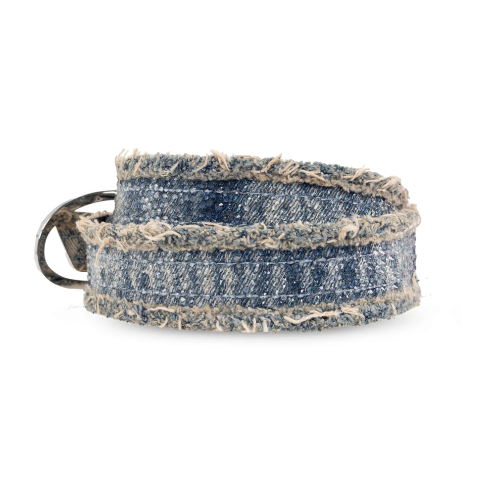 Diesel Denim Riem B-1Dr Strass Blue Dames