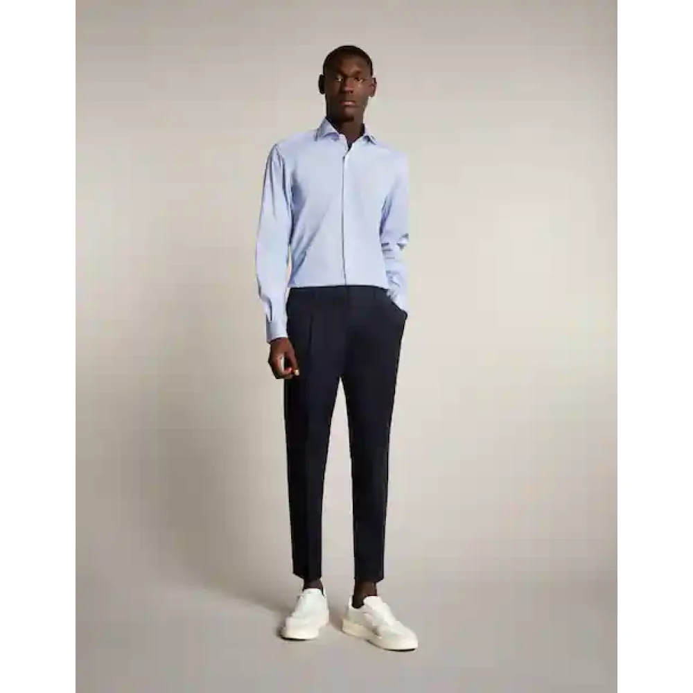 Fay Stijlvolle Shirts Blue Heren