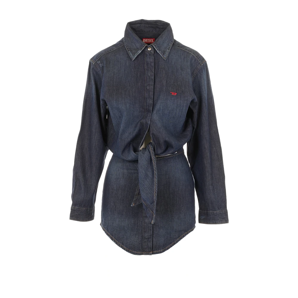 Diesel Femme Bleu Robes, Taille: 40 Fr De-Susan-D