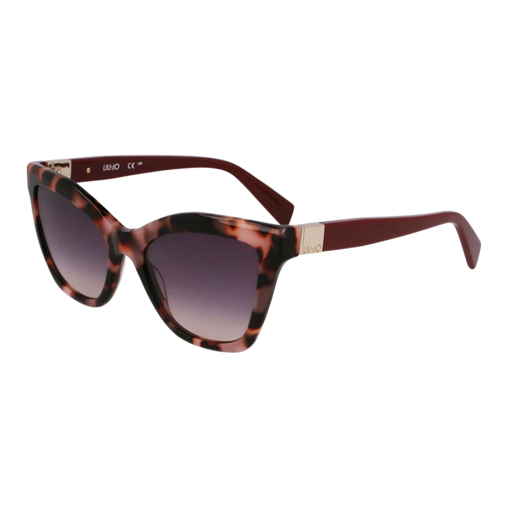 Liu Jo Women's Pink Lj804s 658 Woman Sunglasses Acetate Squared Normal - Image 2