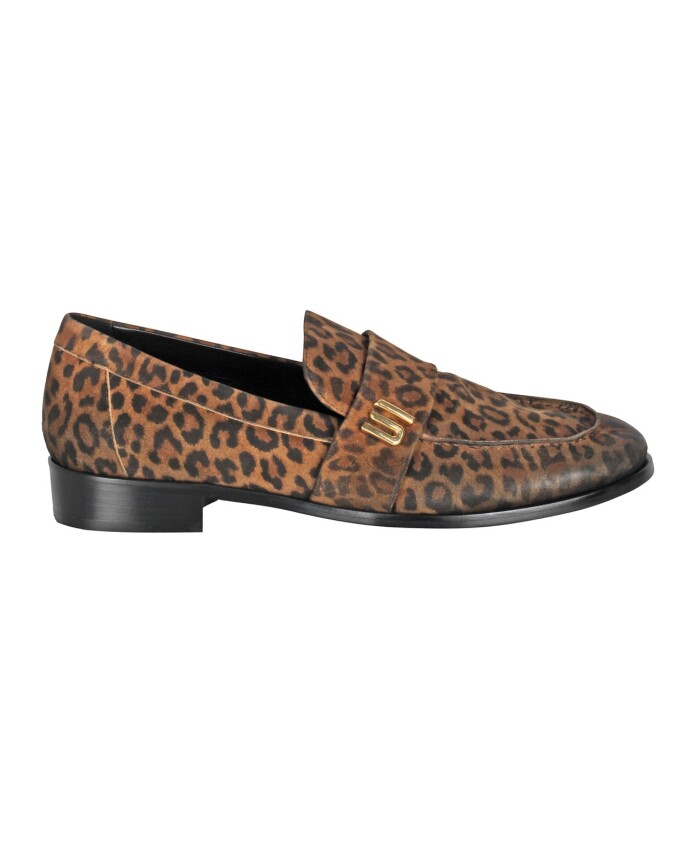 luipaardprint-leren-loafer-schoen