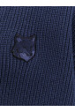 bold-fox-head-patch-comfort-ribstrikket-cardigan