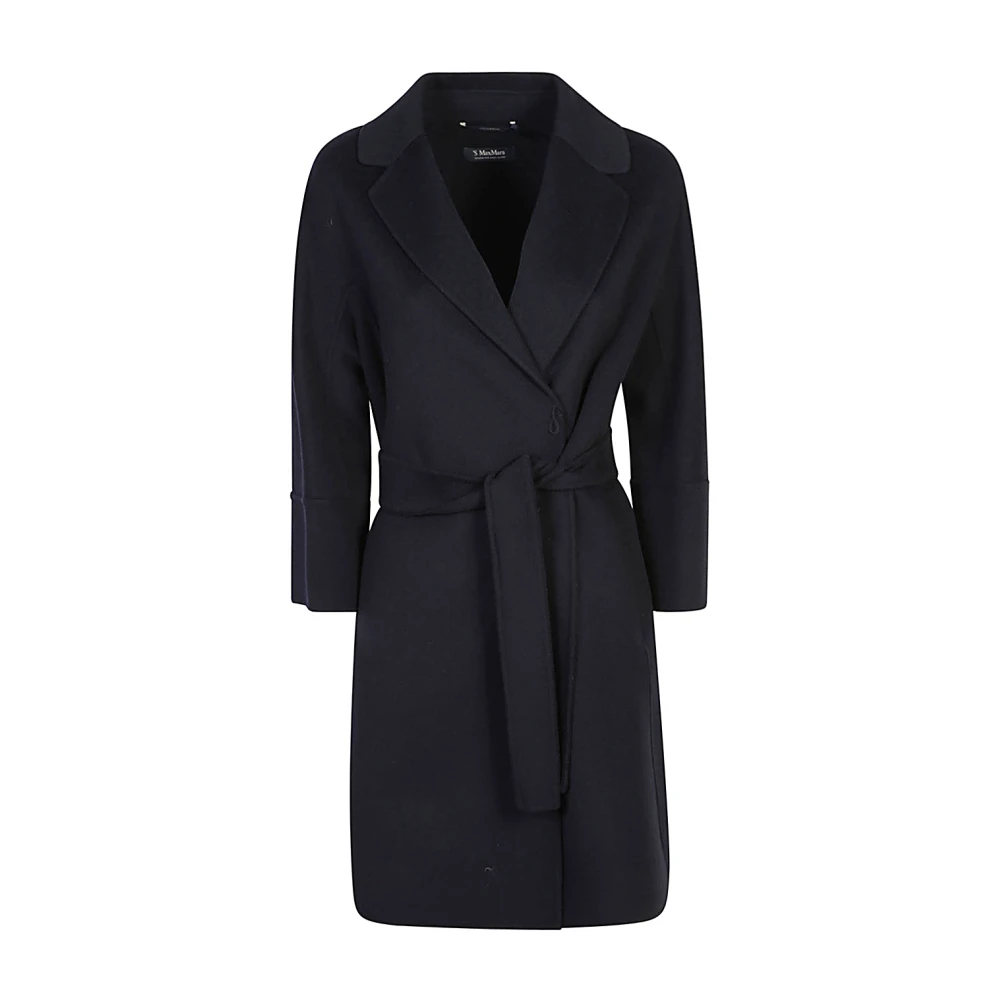 Max Mara Blauwe Ceintuurjas Damesmode Blue Dames