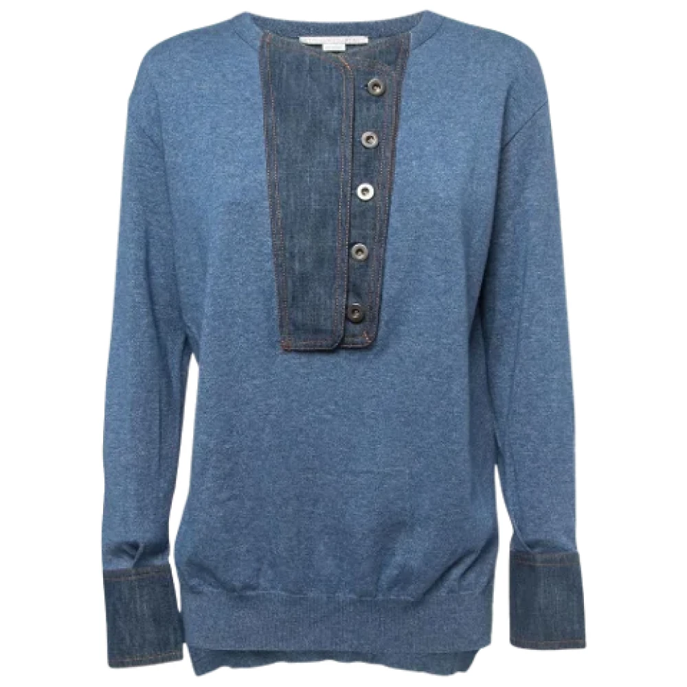 Stella McCartney Pre-owned Knit tops Blue Dames