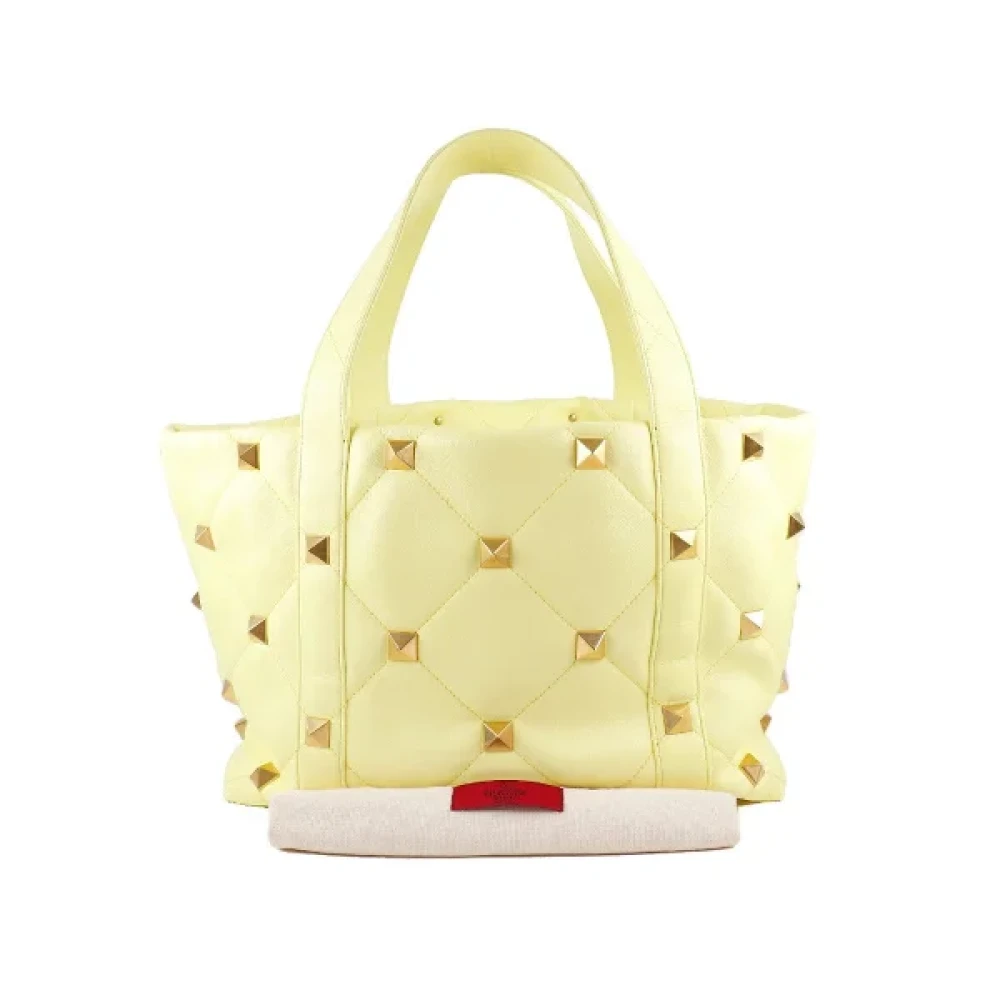 Valentino Vintage Pre-owned Totebag Yellow, Dam